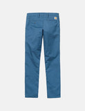 Carhartt-WIP Sid Pant Chino (Slim) - Preußisch Blau