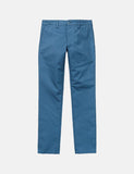 Carhartt-WIP Sid Pant Chino (Slim) - Preußisch Blau