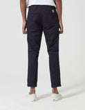 Carhartt Sid Pant Chino (Slim) - Dark Navy Blau