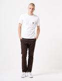 Carhartt Sid Pant Chino (Slim) - Tobacco Brown