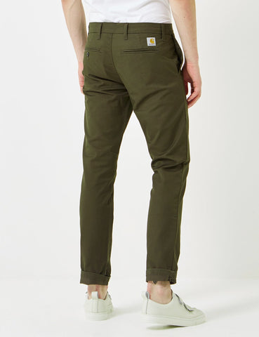 Carhartt-WIP Sid Pant Chino (Slim) - Cypress Grün