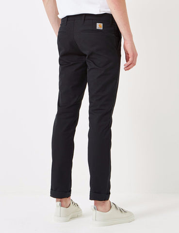 Carhartt-WIP Sid Pant Chino (Slim) - Schwarz