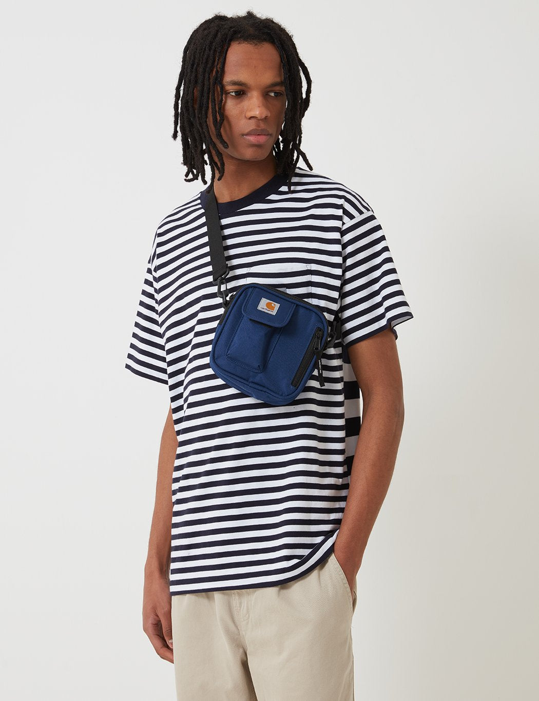 Carhartt-WIP Watts Essentials-Bag (Small) - Metro Blue