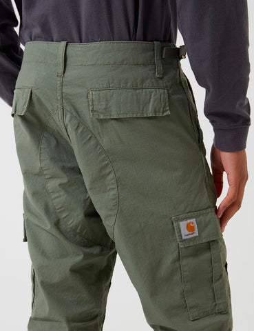 Carhartt-WIP Aviation Cargo Pant (Ripstop) - Dollar Grün Rinsed