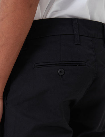 Carhartt-WIP Sid Short (Stretch Twill) - Schwarz Rinsed