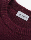 Carhartt-WIP Anglistik Wolle Sweatshirt - Mulberry Heather