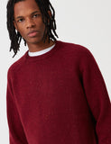 Carhartt-WIP Anglistik Wolle Sweatshirt - Mulberry Heather