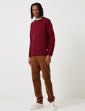 Carhartt-WIP Anglistik Wolle Sweatshirt - Mulberry Heather