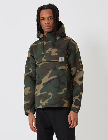 Carhartt-WIP Nimbus Half-Zip Jacke (Un Besetzte) - Camo Laurel Grün