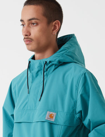 Carhartt-WIP Nimbus Half-Zip Jacke (Un Besetzte) - Soft Teal