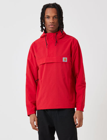 Carhartt-WIP Nimbus Half-Zip Jacke (Un Besetzte) - Kardinal Red