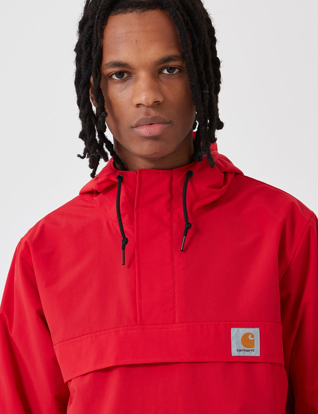 Carhartt-WIP Nimbus Half-Zip Jacke (Un Besetzte) - Kardinal Red