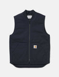 Carhartt-WIP Vest (Dearborn Organic Canvas) - Dark Navy Blau