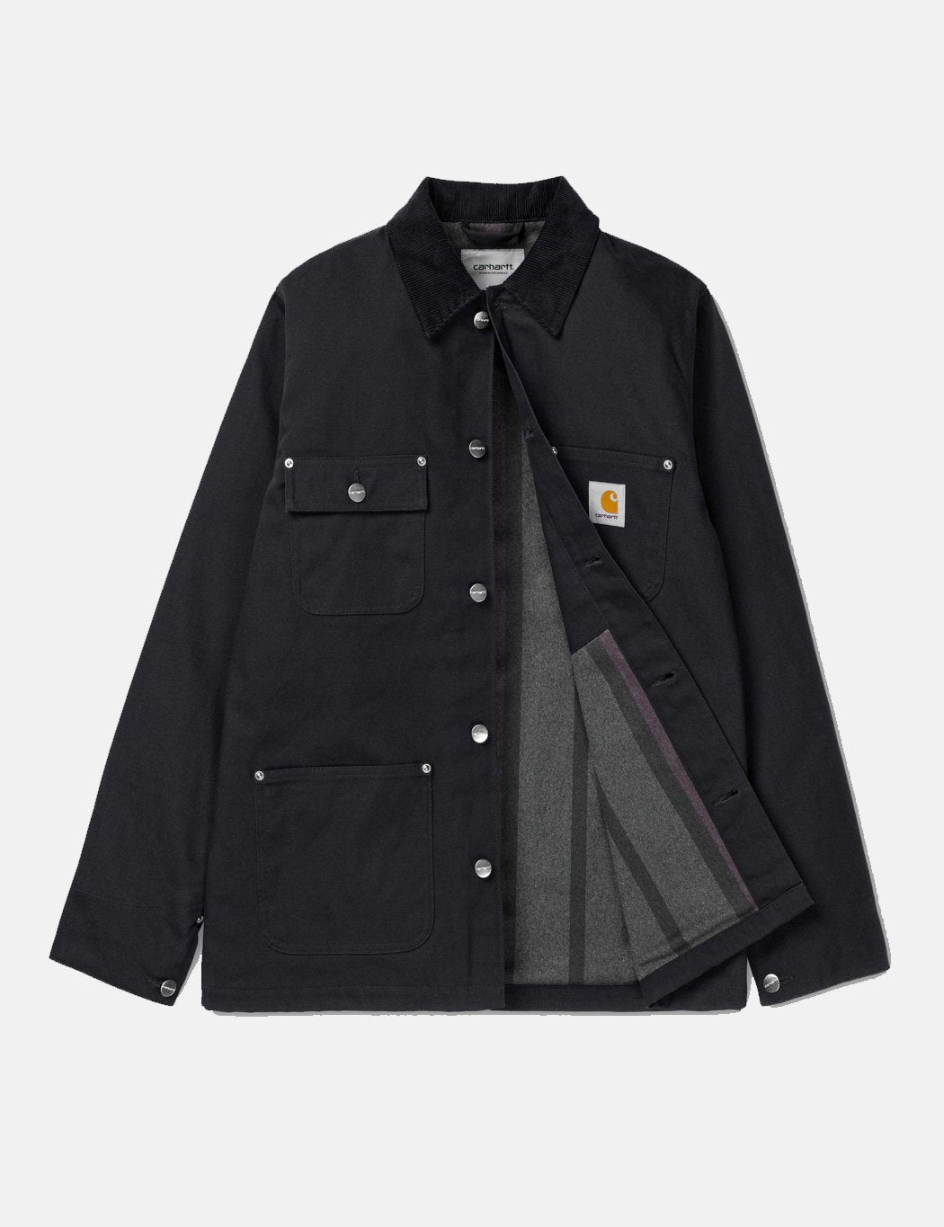 Carhartt Michigan Chore Jacke (Decke gefüttert) - Schwarz