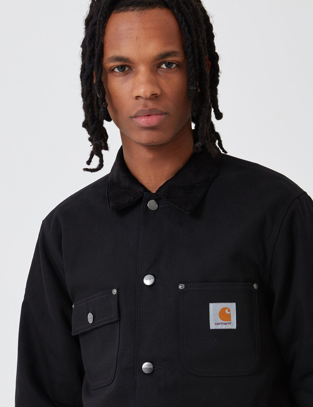 Carhartt Michigan Chore Jacke (Decke gefüttert) - Schwarz