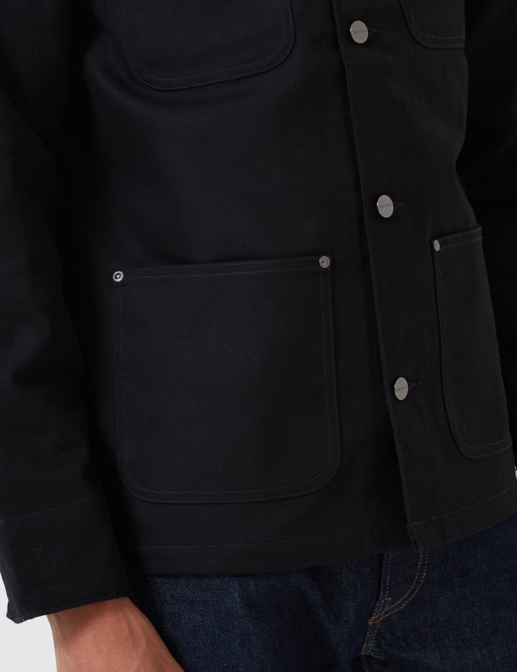 Carhartt Michigan Chore Jacke (Decke gefüttert) - Schwarz