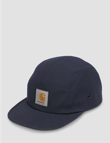 Carhartt Backley 5-Panel Cap - Navy Blue