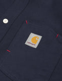 Carhartt-WIP Tony Shirt - Dark Navy Blau Rigid