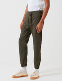 Carhartt-WIP Marshall Jogger Pant (Ripstop) - Cypress Grün Rinsed