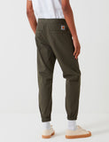 Carhartt-WIP Marshall Jogger Pant (Ripstop) - Cypress Grün Rinsed