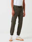 Carhartt-WIP Marshall Jogger Pant (Ripstop) - Cypress Grün Rinsed