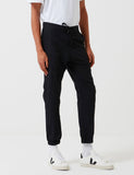 Carhartt-WIP Marshall Jogger Pant (Ripstop) - Schwarz Rinsed