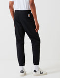 Carhartt-WIP Marshall Jogger Pant (Ripstop) - Schwarz Rinsed