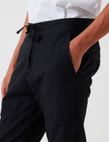 Carhartt-WIP Marshall Jogger Pant (Ripstop) - Schwarz Rinsed