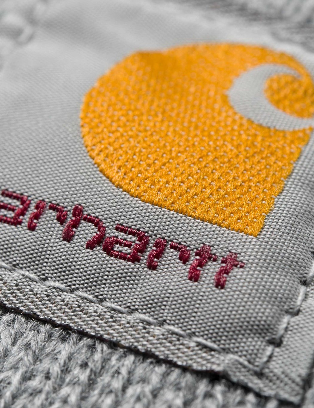 Carhartt-WIP-Uhr-Strickmütze - Grau Heather