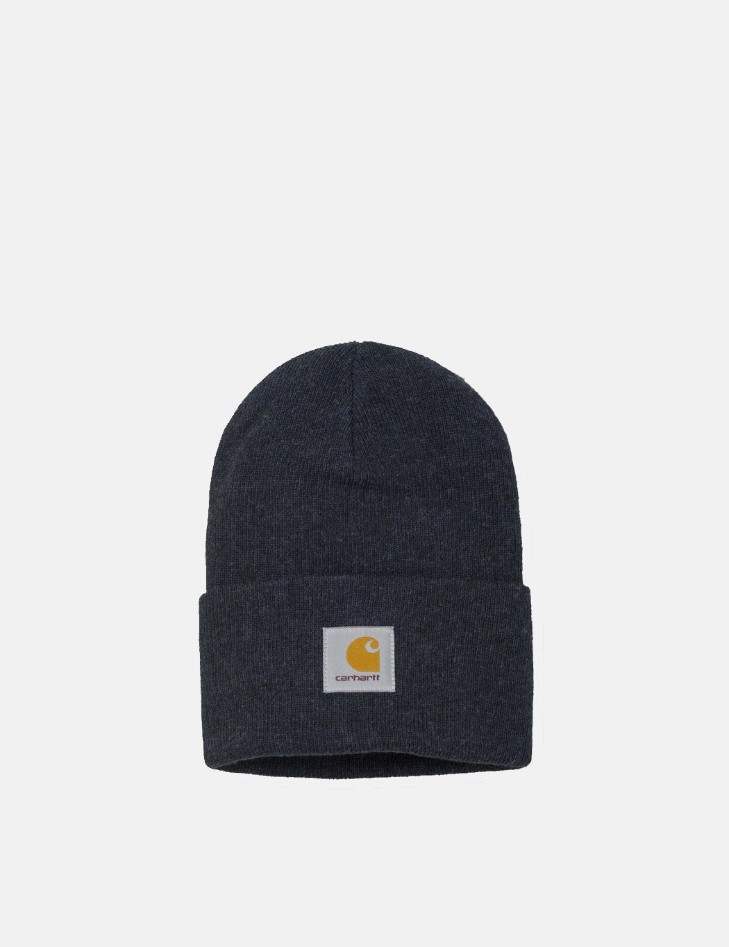 Carhartt-WIP-Uhr-Strickmütze - Dark Navy Heather