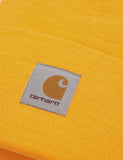 Carhartt-WIP-Uhr-Strickmütze - Sunflower Gelb