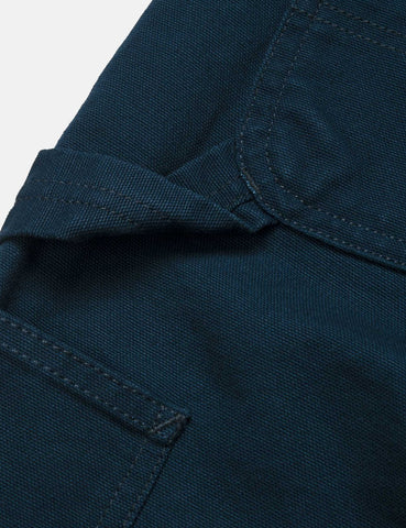 Carhartt-WIP Einzelkniehose - Ente Blau Rinsed