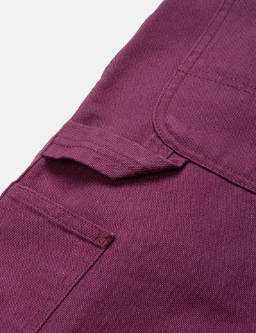 Carhartt-WIP Einzel Knee Pant - Dusty Fuchsia Rinsed