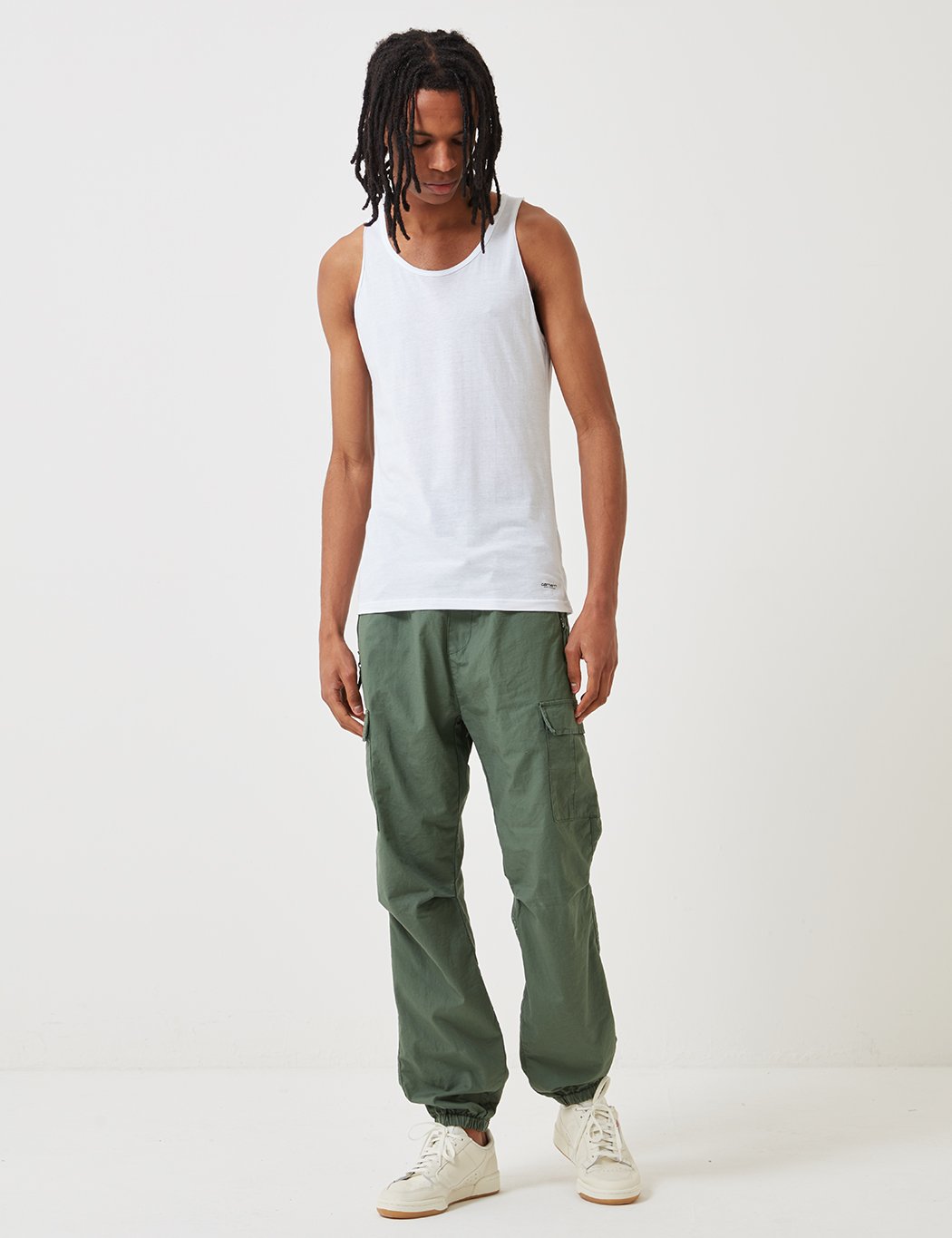 Carhartt-WIP Standard A-Shirt-Weste (2 Satz) - Weiß / Grau