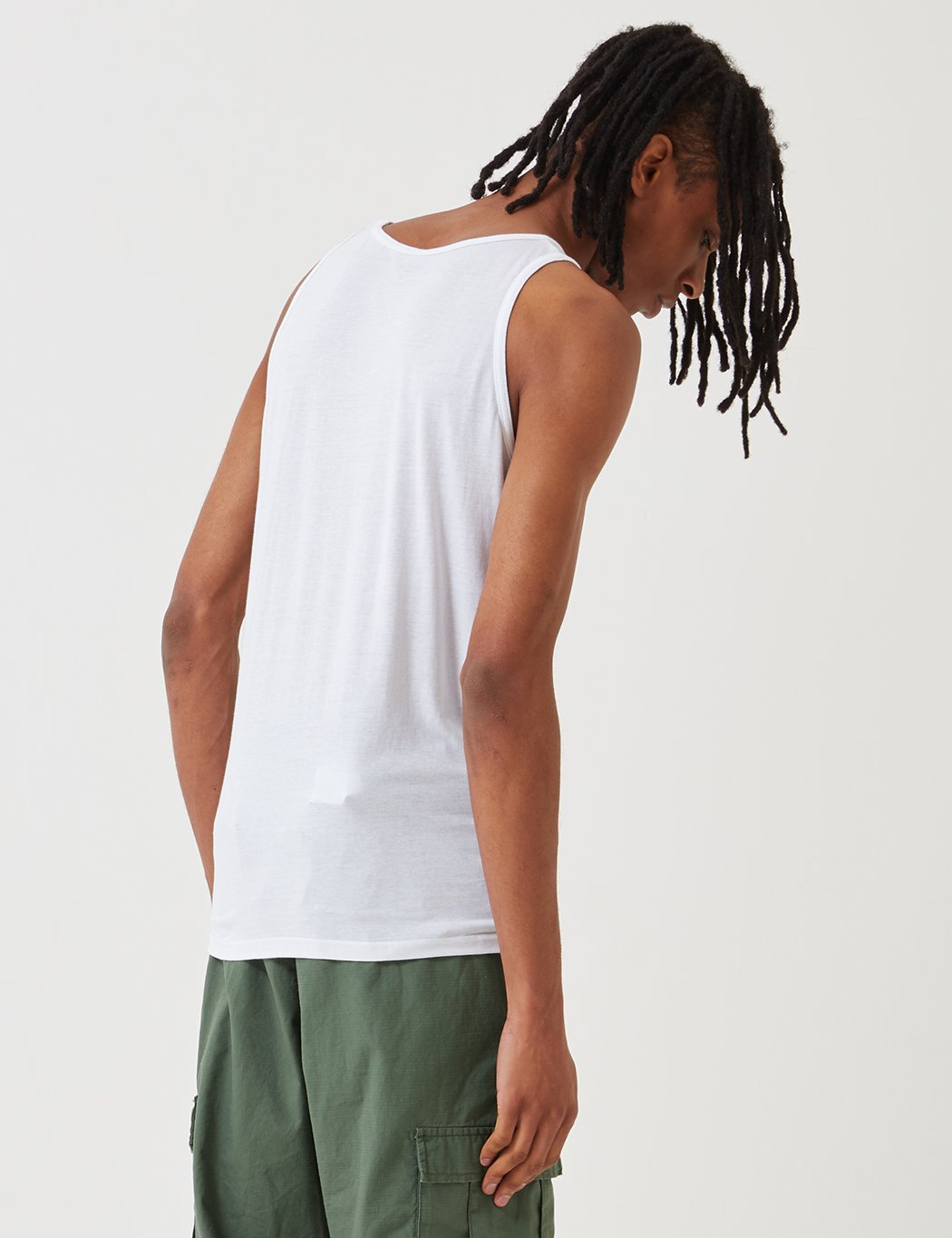 Carhartt-WIP Standard A-Shirt-Weste (2 Satz) - Weiß / Grau