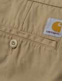 Carhartt-WIP John Shorts - Leder Khaki