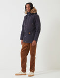 Carhartt-WIP Trapper Parka - Dark Navy Blau / Schwarz