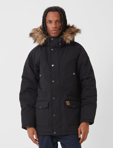 Carhartt-WIP Trapper Parka - Schwarz