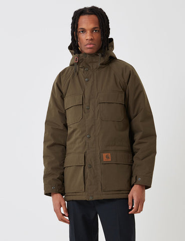 Carhartt-WIP Mentley Jacke - Cypress Grün