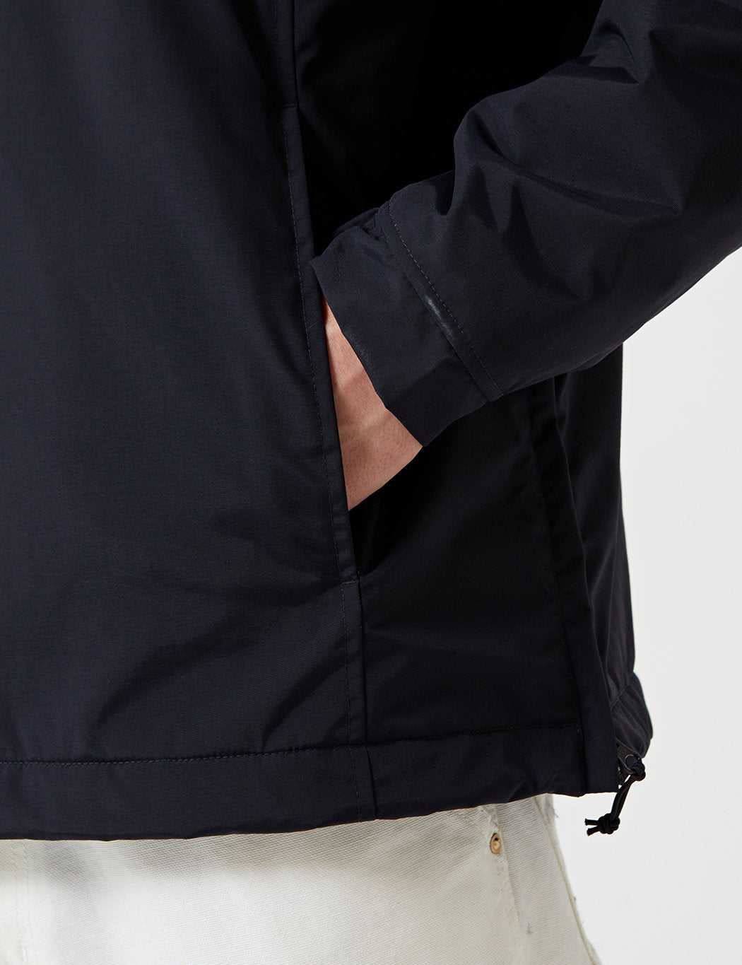 Carhartt-WIP Nimbus Half-Zip Jacke (mit Fleece-Futter) - Dark Navy Blau