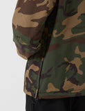 Carhartt-WIP Nimbus Half-Zip Jacke (mit Fleece-Futter) - Camo Laurel Grün