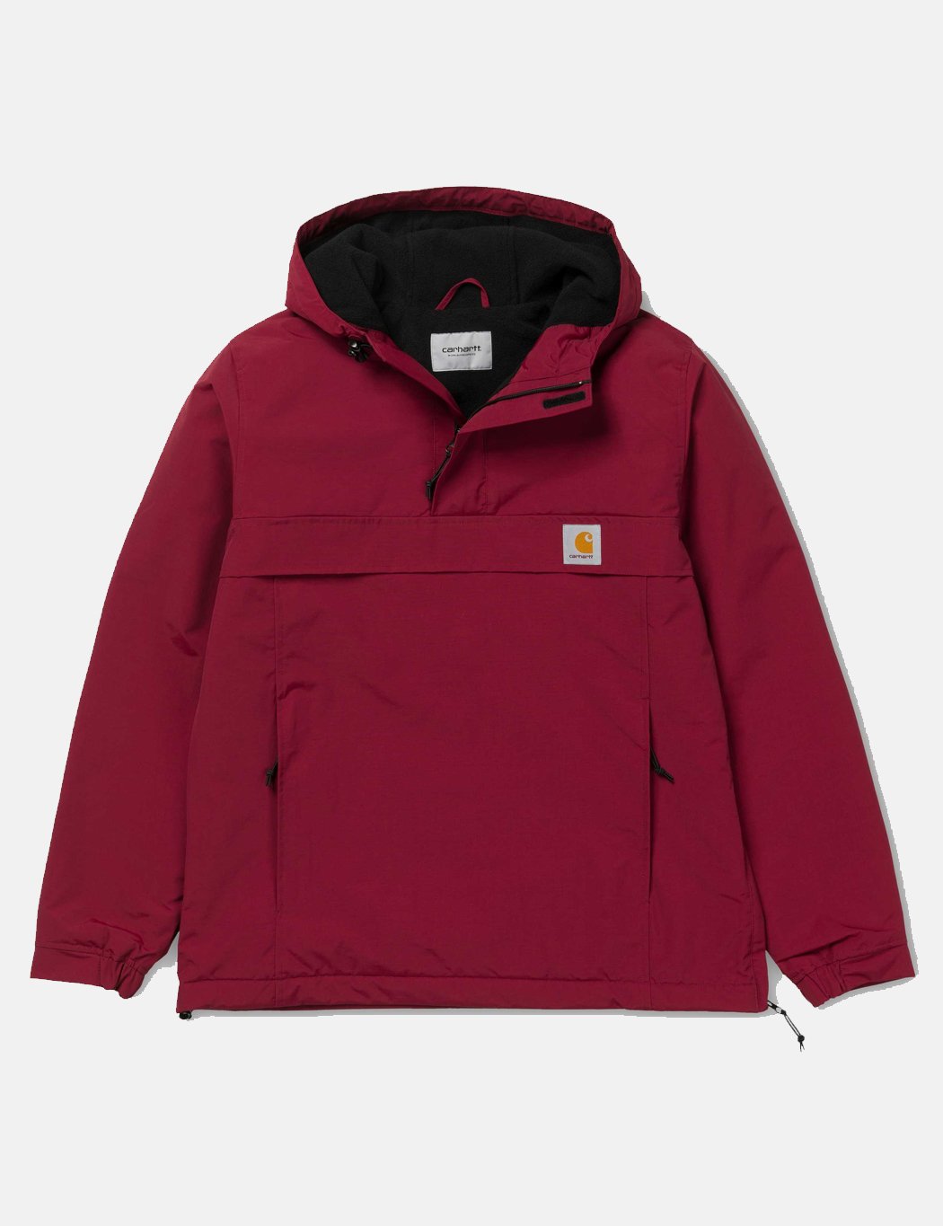 Carhartt-WIP Nimbus Half-Zip Jacke (mit Fleece-Futter) - Mulberry