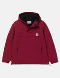 Carhartt-WIP Nimbus Half-Zip Jacke (mit Fleece-Futter) - Mulberry