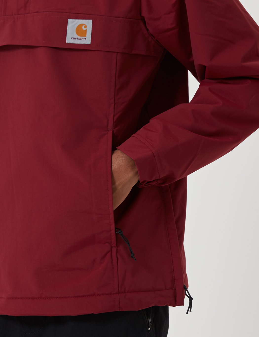 Carhartt-WIP Nimbus Half-Zip Jacke (mit Fleece-Futter) - Mulberry