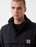 Carhartt-WIP Nimbus Jacke Half-Zip (mit Fleece-Futter) - Schwarz