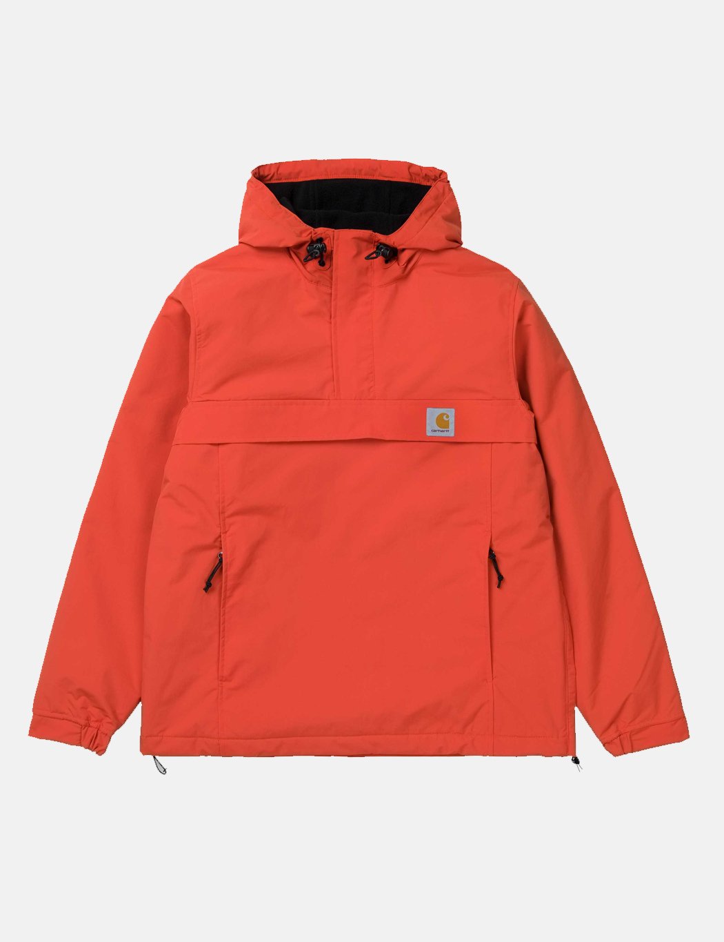 Carhartt-WIP Nimbus Half-Zip Jacke (mit Fleece-Futter) - Persimmon orange