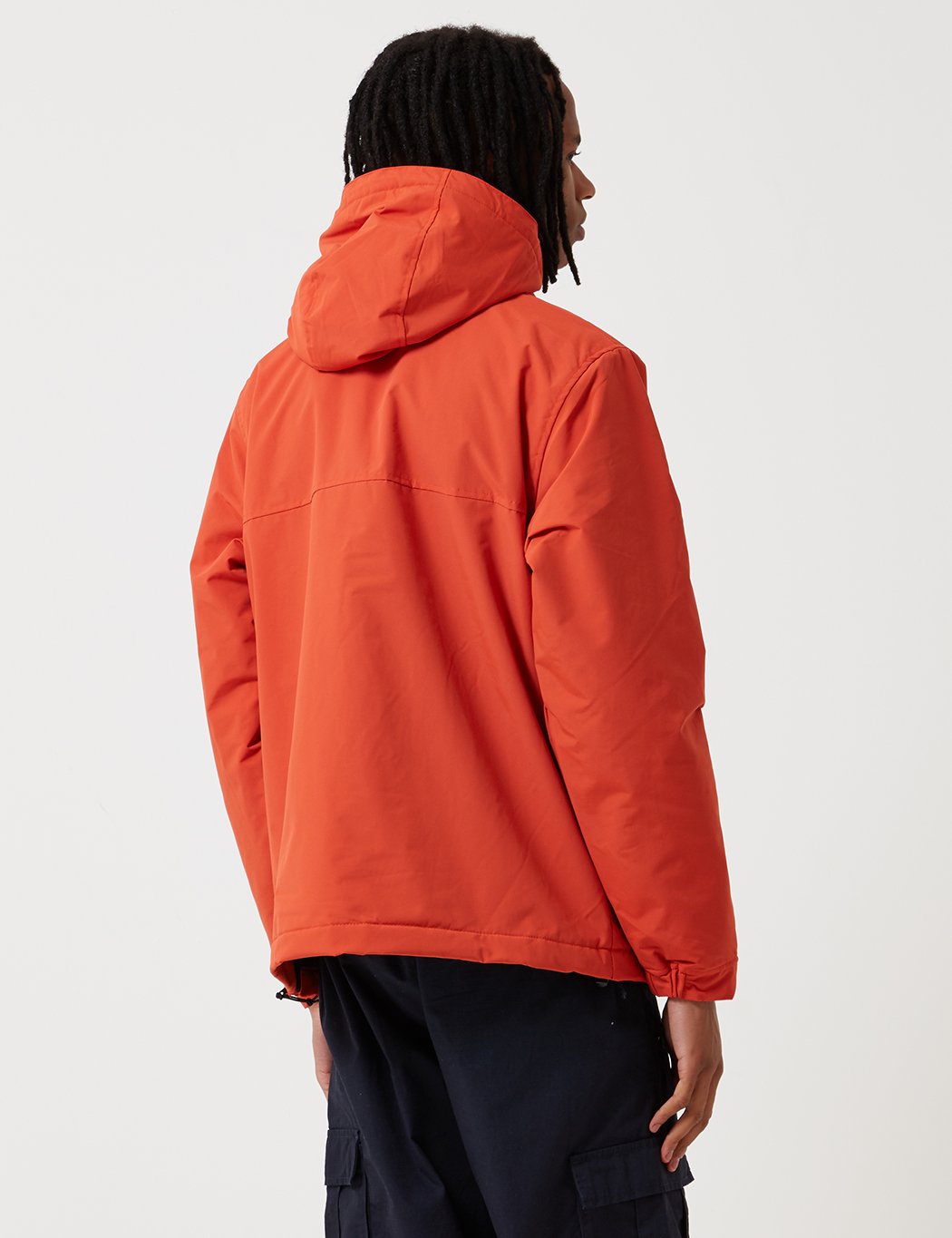 Carhartt-WIP Nimbus Half-Zip Jacke (mit Fleece-Futter) - Persimmon orange