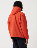 Carhartt-WIP Nimbus Half-Zip Jacke (mit Fleece-Futter) - Persimmon orange