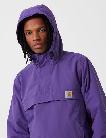 Carhartt-WIP Nimbus Half-Zip Jacke (mit Fleece-Futter) - Frosted Viola Lila