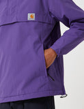 Carhartt-WIP Nimbus Half-Zip Jacke (mit Fleece-Futter) - Frosted Viola Lila